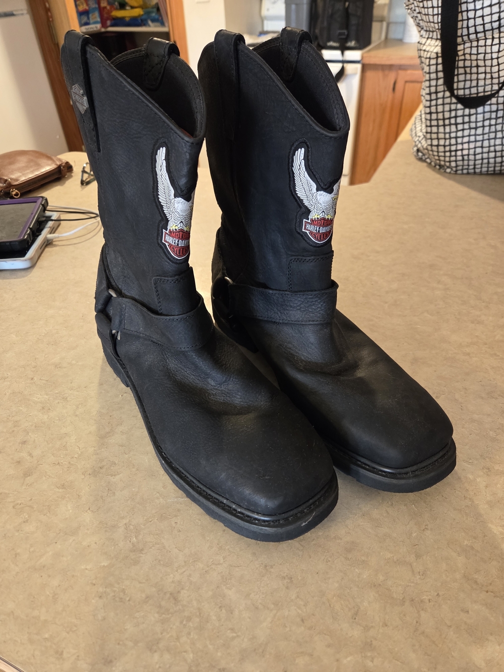 Harley-Davidson Men’s Black Riding Boots
